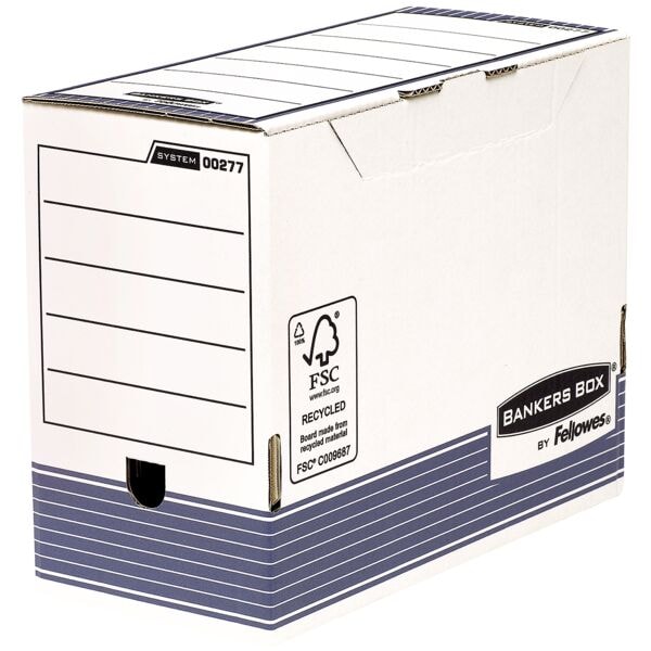 Bankers Box System Archivschachtel A4 - 15 cm weiß, 15.8x32.7x26.5 cm Image