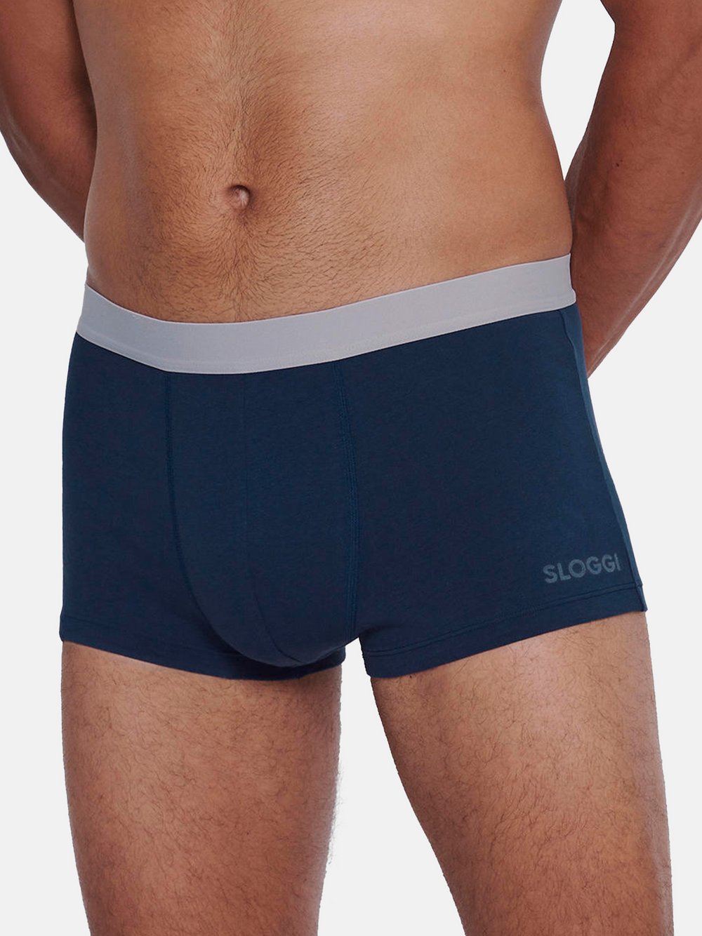 sloggi Hipster Herren blau, M Image