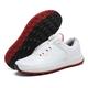 Men's Sneakers Casual Shoes White Shoes Golf Sporty Outdoor Athletic PU Breathable Comfortable Slip Resistant Lace-up Black White Gray Summer Spring