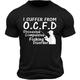 I Suffer from O.C.F.D Fishing Men's Graphic Cotton T Shirt Sports Classic Shirt Short Sleeve Comfortable Tee Sports Outdoor Holiday Summer Fashion Designer Clothing