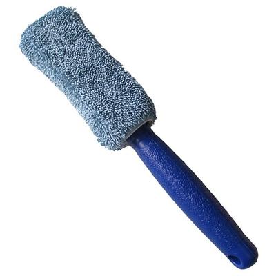 Car Wash Detailing Car Cleaning Brush Microfiber Wheel Rim Brush For Car Trunk Motorcycle Auto Detailing Brush Car Maintenance Rim Cleaning Brush Car Wash Beauty