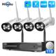 Hiseeu 10CH NVR 3MP WiFi CCTV System Kit Human Detection IR Night Vision P2P Outdoor Wireless IP Cameras Video Surveillance Kit