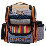 DÂ·D DYNAMIC DISCS Handeye Supply Company Mission Rig Disc Golf Bag | 20+ Disc Capacity | 5 Storage Pockets | Unique Colors | Frisbee Disc Golf Backpack Bag (Flashback)