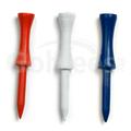 Golf Tees Etc Step Down Red White Blue Color Golf Tees 2 3/4 Inch Strong & Light Weight Accessory Tool For Golf Sports - (1000 Of Pack)