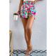 Women's Shorts Polyester Leopard Geometric Light Pink Pink Casual Daily Short Going out Weekend Summer