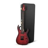 Schecter Sunset-6 Extreme 6-String Electric Guitar (Scarlet Burst) with Hardshell Carrying Case