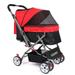 Outdoor Walking Shopping Trip Dog Cat Carrier Pet Buggy Stroller Bag Carriage House Kennel Pram Folding 30kg