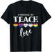 Proud Ally Teacher T-Shirt: Embrace Love and Support LGBT-Q Pride