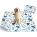 Washable Pee Pads for Dogs 2 Pack Large 41 x41 Super Absorbent Reusable Pads for Dog Training Pads 100% Waterproof Non-Slip Pee Pads Whelping Pads Dog Playpen Pads Crate Mat Bed Pads Dog Products