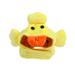 Little Yellow Pet Hat Shape Puppy Outfit Party Cosplay Accessory for Cat Dog (Size S Inner Color for Random)