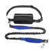 Rlmidhb Pet Waist Pack Set with Reflective Retractable Leash Blue One Size