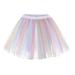 rinsvye Women S Candy Color Multicolor Skirt Support Half Body Puff Petticoat Colorful Small Short Skirt Neon Skirt Skirt Shorts Womens Tennis Skirt Slip Skirt Teal Skirt Long Skirts for Girls Womens