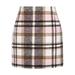 Womens High Waist Plaid Skirt Bodycon Pencil Wool Mini Skirts Denim Midi Skirts Pleated Tennis Skirt Tulle Skirts for Women Long Length Skirt Long Leopard Midi Skirt Tennis Skirts Rainbow Tulle Skirt