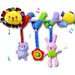 Infant Stroller Car Seat Toys Baby Toys Baby Crib Toys Baby Spiral Plush Toys Newborn Sensory Toy Hanging Toys Stroller Around Rattle Toy for 0-12 Months Girls Boys Infants