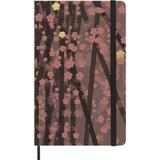 Moleskine Limited Edition Sakura Notebook Hard Cover Large (5 x 8.25 ) Plain/Blank Floral 176 Pages