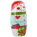 Guichaokj Snowman Matryoshka Christmas Nesting Dolls Russian for Kids Gifts Stocking Stuffers Child