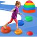 Stepping Stones for Kids Non-Slip Plastic Balance River Stones for Kids Promoting Children s Coordination Skills Obstacle Courses Sensory Toys for Toddlers Indoor & Outdoor Play