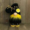 Bumble Bee Gnomes Plush Decor World Bee Day Fall Decor Sunflower Gnome Plush Doll for Home Honey Farmhouse Kitchen Plush Collection