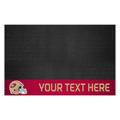 San Francisco 49ers 26'' x 42'' Personalized Vinyl Grill Mat