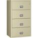 Phoenix Lateral 31 inch 4-Drawer Fireproof File Cabinet with Lock Water Seal Black LAT4W31B