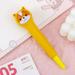 Stress Relieve Gel Pens Kawaii Rabbit Squishy Foam Signature Pens Cute Roller Pens for School Korean Stationery Office Supplies dog