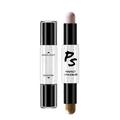 Farvoery Makeup Base Coverage Face Highlighters Double Head Highlight Stick Cosmetics 3D Face Make Up 2 In 1 Highlighters For Highlight Clavicle Face Shaping