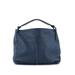 Bottega Veneta Leather Shoulder Bag: Blue Bags