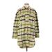 BP. Jacket: Green Plaid Jackets & Outerwear - Women's Size Medium