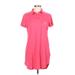 Lauren by Ralph Lauren Casual Dress: Pink Dresses - Women's Size Large