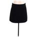 Ann Taylor LOFT Casual Mini Skirt Mini: Black Solid Bottoms - Women's Size 10