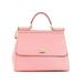 Dolce & Gabbana Leather Shoulder Bag: Pink Bags