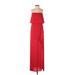 BCBGMAXAZRIA Cocktail Dress - Formal Strapless Sleeveless: Red Dresses - Women's Size 2