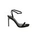 ASOS Heels: Strappy Stilleto Cocktail Black Print Shoes - Women's Size 6 - Open Toe