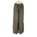 Universal Thread Casual Pants - High Rise: Green Bottoms - Women's Size Small