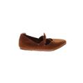 Old Navy Flats: Brown Print Shoes - Kids Girl's Size 7