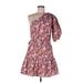 Jason Wu Cocktail Dress: Pink Floral Dresses - Women's Size Large