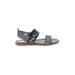 Nautica Sandals: Gray Shoes - Women's Size 6 1/2 - Open Toe