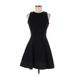 Ted Baker London Cocktail Dress - A-Line: Black Solid Dresses - Women's Size 4