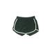 C9 By Champion Athletic Shorts: Green Print Activewear - Women's Size Small