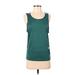 Nike Active Tank Top: Green Activewear - Women's Size Small