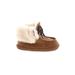 Ugg Australia Ankle Boots: Winter Boots Platform Boho Chic Brown Print Shoes - Kids Girl's Size 5