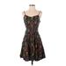 Old Navy Casual Dress - Mini V-Neck Sleeveless: Black Dresses - Women's Size Small