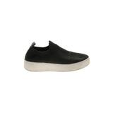 Steve Madden Sneakers: Slip-on Platform Boho Chic Black Color Block Shoes - Women's Size 7 - Almond Toe