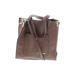 Steve Madden Satchel: Pebbled Brown Print Bags