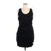 Athleta Active Dress - Sheath: Black Solid Activewear - Women's Size 1X