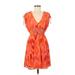 Old Navy Casual Dress: Orange Tie-dye Dresses - Women's Size Medium