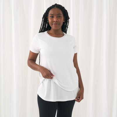 Bright White Women's Nursing Top - 3XL