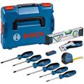 Professional Professional set d'outils à main 13 pièces (avec 6 tournevis, 1 mètre ruban 5 m, 1