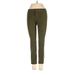Banana Republic Casual Pants - Mid/Reg Rise Skinny Leg Slim: Green Bottoms - Women's Size 00 Petite