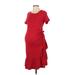 A Pea in the Pod Casual Dress: Red Dresses - Women's Size X-Small Maternity